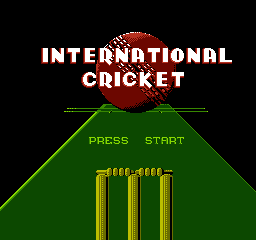 International Cricket screenshot 3 for NES
